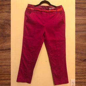 Vero Moda Cigaret Pant with belt - UK 10 / NWT